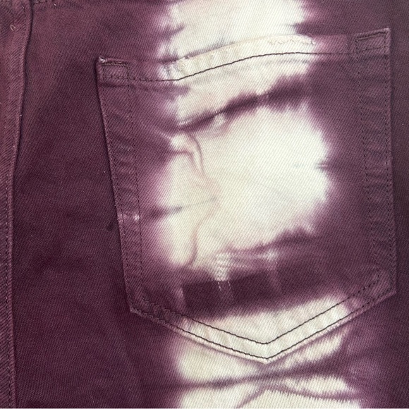 PACSUN Hight Rise Straight Jeans Size 27 Retro Streetwear Tie Dye Jeans. - Picture 10 of 13